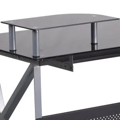 Flash Furniture Black Glass Computer Desk with Pull-Out Keyboard Tray & CPU Cart 15 Flash Furniture Black Glass Computer Desk with Pull-Out Keyboard Tray & CPU Cart -Computer Office Desks Shop unnamed file 55