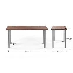 Union & Scale™ Essentials 60" Powered Computer and Writing Desk, Espresso (UN56972) | Stylish Laminate Office Desk -Computer Office Desks Shop unnamed file 553