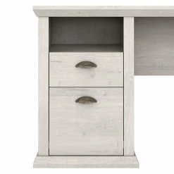 Bush Furniture Yorktown 50" Laminated Wood Home Office Desk with Storage, Linen White Oak (WC40423-03) 15 Bush Furniture Yorktown 50" Laminated Wood Home Office Desk with Storage, Linen White Oak (WC40423-03) -Computer Office Desks Shop unnamed file 5542