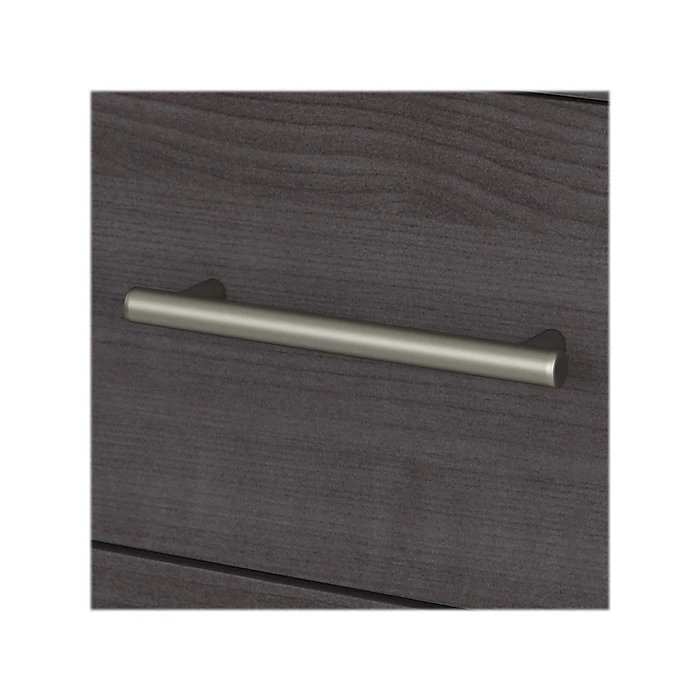 Bush Furniture Somerset 72"W L-Shaped Desk with Hutch, Lateral File Cabinet, and Bookcase – Storm Gray (SET012SG) 3 Bush Furniture Somerset 72"W L-Shaped Desk with Hutch, Lateral File Cabinet, and Bookcase – Storm Gray (SET012SG) - Image 3