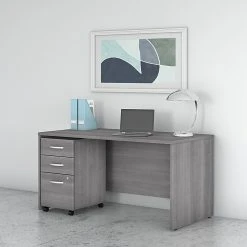 Bush Business Furniture Studio C 60W X 30D Office Desk, Platinum Gray (SCD260PG) - Laminated Wood Desk -Computer Office Desks Shop unnamed file 5634