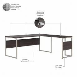 Bush Business Furniture Hybrid 72" L-Shaped Table Desk With Metal Legs, Storm Gray | Durable Laminated Wood Desk 9 Bush Business Furniture Hybrid 72" L-Shaped Table Desk With Metal Legs, Storm Gray | Durable Laminated Wood Desk -Computer Office Desks Shop unnamed file 5640