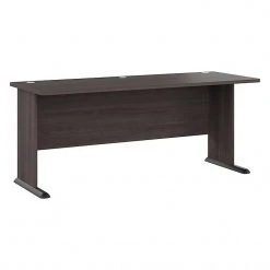 Bush Business Furniture Studio A 72"W Laminated Wood Computer Desk, Storm Gray (SDD172SG) - Durable & Stylish Workspace