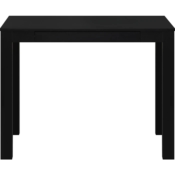 Ameriwood Home Parsons 39"W Black Laminate Desk with Drawer, Stylish & Functional Workspace Furniture 2 Ameriwood Home Parsons 39"W Black Laminate Desk with Drawer, Stylish & Functional Workspace Furniture - Image 2