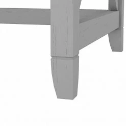 Bush Furniture Key West 48" Writing Desk in Cape Cod Gray - Laminated Wood Design | KWD148CG-03 -Computer Office Desks Shop unnamed file 5681