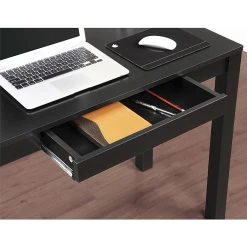 Ameriwood Home Parsons 39"W Black Laminate Desk with Drawer, Stylish & Functional Workspace Furniture 13 Ameriwood Home Parsons 39"W Black Laminate Desk with Drawer, Stylish & Functional Workspace Furniture -Computer Office Desks Shop unnamed file 570