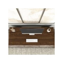 Kathy Ireland Home Madison Avenue 60" Modern Walnut Computer Desk | Bush Furniture -Computer Office Desks Shop unnamed file 5701