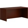 HON Mod 66" Laminate Desk, Traditional Mahogany - Durable & Stylish Office Furniture (HLPLDS6630LTM1)