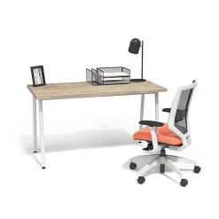 Union & Scale Lewis 29"H X 54"W Laminate Office & Computer Desk, Light Walnut - Tool-Less Assembly (UN55690-CC) -Computer Office Desks Shop unnamed file 590