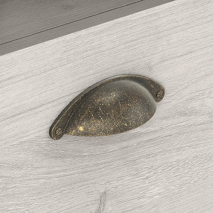 Bush Furniture Yorktown 60" Corner Desk With Hutch, Linen White Oak - Stylish & Functional Laminated Wood Desk 6 Bush Furniture Yorktown 60" Corner Desk With Hutch, Linen White Oak - Stylish & Functional Laminated Wood Desk - Image 6