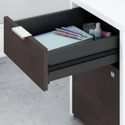 Bush Business Furniture Jamestown 71" L-Shaped Desk Bundle, Storm Gray/White - Premium Laminated Wood Office Desk -Computer Office Desks Shop unnamed file 6218