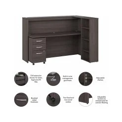 Bush Business Furniture Studio C 72"W Cubicle Desk with Shelves & Mobile File Cabinet - Storm Gray (STC062SGSU) | Laminated Wood Office Desk -Computer Office Desks Shop unnamed file 6254