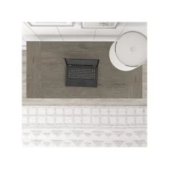 Bush Furniture Key West 48" Writing Desk, Shiplap Gray/Pure White - Modern Laminated Wood Desk -Computer Office Desks Shop unnamed file 6499