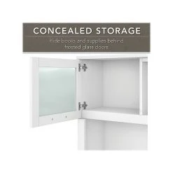 Bush Furniture Somerset 72" White Laminated Wood Computer Desk with Hutch and Lateral File Cabinet (SET019WH) -Computer Office Desks Shop unnamed file 6504