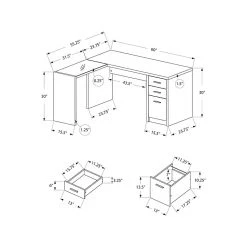 Monarch Specialties Inc. 60" L-Shaped Desk, Dark Taupe (I 7138) - Durable Laminate Workspace 6 Monarch Specialties Inc. 60" L-Shaped Desk, Dark Taupe (I 7138) - Durable Laminate Workspace -Computer Office Desks Shop unnamed file 655
