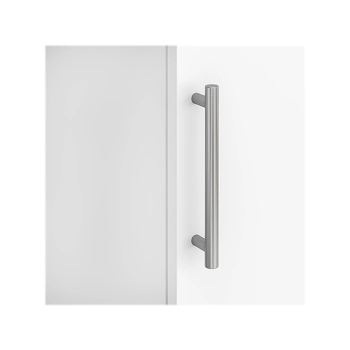 Bush Furniture Somerset 60"W L-Shaped Desk with Hutch, White (SET002WH) - Stylish Laminated Wood Office Desk 6 Bush Furniture Somerset 60"W L-Shaped Desk with Hutch, White (SET002WH) - Stylish Laminated Wood Office Desk - Image 6