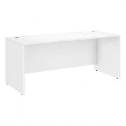 Bush Business Furniture Studio C 72W X 30D Office Desk - White Laminate (SCD272WH)