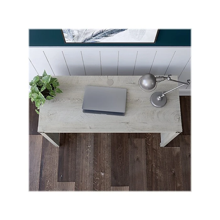 Kathy Ireland® Home Cottage Grove 48" Writing Desk in Cottage White - Laminated Wood Desk for Home Office 4 Kathy Ireland® Home Cottage Grove 48" Writing Desk in Cottage White - Laminated Wood Desk for Home Office - Image 4