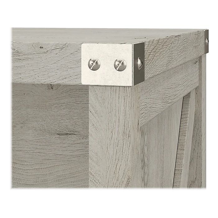 Kathy Ireland® Home Cottage Grove 48" Writing Desk in Cottage White - Laminated Wood Desk for Home Office 7 Kathy Ireland® Home Cottage Grove 48" Writing Desk in Cottage White - Laminated Wood Desk for Home Office - Image 7