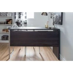 South Shore Interface Desk With Storage - Gray Oak Laminate Workspace -Computer Office Desks Shop unnamed file 742