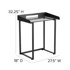 Flash Furniture NANYLCD1233 Contemporary Desk - Tempered Glass & Black Frame 10 Flash Furniture NANYLCD1233 Contemporary Desk - Tempered Glass & Black Frame -Computer Office Desks Shop unnamed file 77
