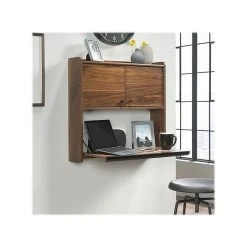 Sauder Harvey Park 28" Wall Desk in Grand Walnut - Compact Laminate Workspace (423704) 12 Sauder Harvey Park 28" Wall Desk in Grand Walnut - Compact Laminate Workspace (423704) -Computer Office Desks Shop unnamed file 822