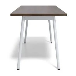 Union & Scale Lewis 29"H x 54"W Laminate Office Desk, Dark Walnut - Tool-Less Assembly (UN55691-CC) -Computer Office Desks Shop unnamed file 829