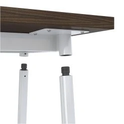 Union & Scale Lewis 29"H x 54"W Laminate Office Desk, Dark Walnut - Tool-Less Assembly (UN55691-CC) -Computer Office Desks Shop unnamed file 831