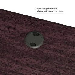 Kendall Park L-Desk in Cherry Laminate - Sleek & Durable Office Furniture -Computer Office Desks Shop unnamed file 86