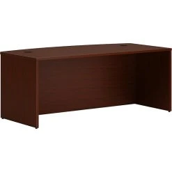 HON Mod 72" Desk Shell, Traditional Mahogany (HLPLDS7236B.LTM1)