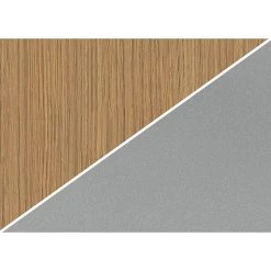 HON Coze 42"W Laminate Desk - Natural Recon & Silver Finish (HONRPL2442N1P6) -Computer Office Desks Shop unnamed file 877