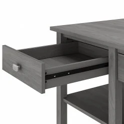 Bush Furniture Broadview 54" Modern Gray Computer Desk with Shelves - Space-Saving Home Office Solution -Computer Office Desks Shop unnamed file 985