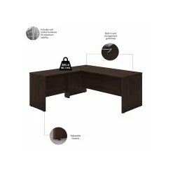 Bush Business Furniture Studio C 72" W L-Shaped Desk with 42" Return, Black Walnut – Durable Laminate Workspace -Computer Office Desks Shop unnamed file 988